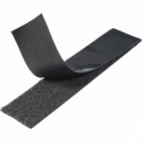 Αυτοκόλλητες Ταινίες Velcro 2cm X 1.15Μ Μαύρο 13978 - 7523