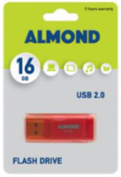 Almond Flash Drive USB 16 GB Prime - Πορτοκαλί 
