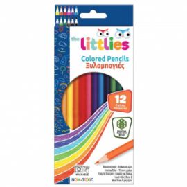 Ξυλομπογίες The Littlies Wood Free 12τεμ. (0646756)
