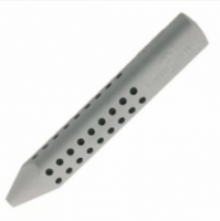 Faber-Castell Γόμα Τριγωνική Grip Γκρι 187100