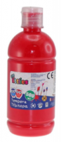 The Littlies Tempera Τέμπερα Ζωγραφικής Κόκκινη σε Μπουκάλι 500ml 646127