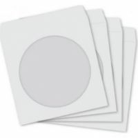 Θήκες  Χάρτινες CD/DVD-sleeves white 25pcs