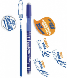 Στυλό Που Σβήνει Carioca Ballpoint Oops 0,7mm Μπλε 43039