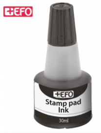 Μελάνι Ταμπόν +Efo 30ml Μαύρο 410052
