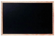 Πίνακας Κιμωλίας Describo Με Ξύλινο Πλαίσιο 40x60cm ΜΑΥΡΟΣ