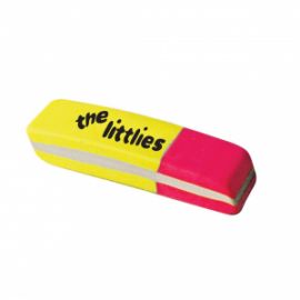 Γόμα Δίχρωμη Νέον The littlies σε 4 Χρώματα  646759