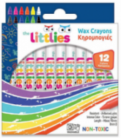 Κηρομπογιές The Littles Wax Crayons 12τεμ. 646035