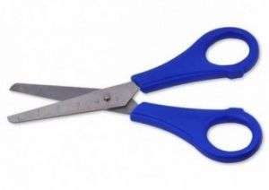 Ψαλίδι Σχολικό The littlies 13 εκ. με Χαρακάκι 646091-3 Γαλάζιο