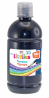 The Littlies Tempera Τέμπερα Ζωγραφικής Μαύρη σε Μπουκάλι 500ml 646130