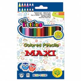 Ξυλομπογιές Χοντρές Wood Free 12Τμχ The Littlies (000646758)