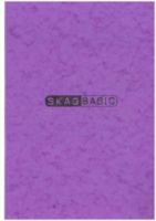 Τετράδιο Skag Basic Πρεσπάν Ριγέ A4 40 Φύλλα  277181-3 Μωβ