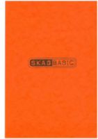 Τετράδιο Skag Basic Πρεσπάν Εκθέσεων A4 40 Φύλλα  281171-7 Πορτοκαλί
