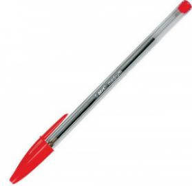 Στυλό Bic Διαρκείας Cristal medium 1,00mm Κόκκινο (847899)