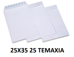 Φάκελος Αλληλογραφίας Λευκός Σακούλα 25x35 cm  25 Τεμάχια