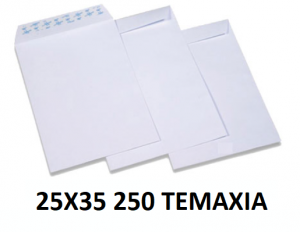 Φάκελος Αλληλογραφίας Λευκός Σακούλα 25x35 cm  250 Τεμάχια