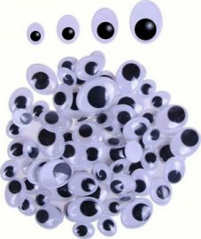 Ματάκια Kινούμενα The Littlies 10mm 100τμχ 646599