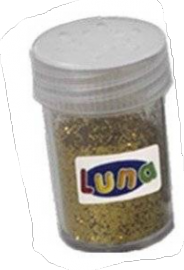Χρυσόσκονη Glitter The littlies 8γρ. Αλατιέρα Χρυσο 000646092