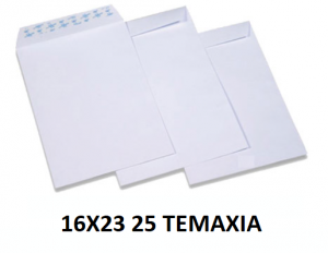 Φάκελος Αλληλογραφίας Λευκός Σακούλα 16x23 cm (25 τεμάχια)