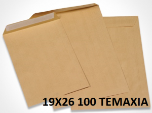 Φάκελος Αλληλογραφίας Κίτρινη Σακούλα 19x26 cm 100 Τεμάχια