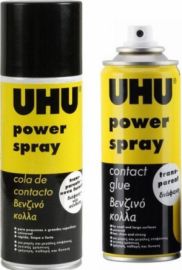 UHU Κόλλα Power Spray Βενζινόκολλα 200ml 43850