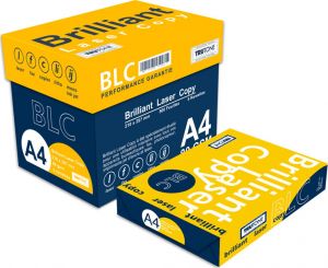  Brilliant Paper Laser Copy Χαρτί Εκτύπωσης A4 80gr/m² Κιβώτιο 2500 φύλλα