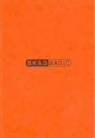 Τετράδιο Skag Basic Πρεσπάν Ριγέ A4 40 Φύλλα  277181 Πορτοκαλι