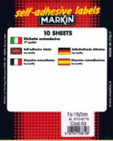 Markin ετικέτες 115x70mm 2/σελ.10φ 19541-10