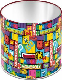 Μολυβοθήκη Σχολική Must Μεταλλική 10x11 εκ.  Monopoly 0483024