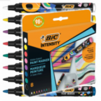 ΜΑΡΚΑΔΟΡΟΣ ΔΙΑΦΑΝΕΙΩΝ BIC INTENSITY (ΣΕΤ 8 ΧΡΩΜΑΤΩΝ) 34067