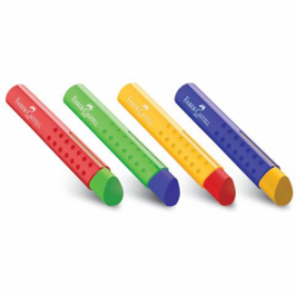 Γομολάστιχα Faber Castell Grip TRI 4 χρώματα