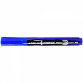 Μαρκαδόρος  Ανεξίτηλος Κιβωτιων LINC Markline Μπλε MP100BLU