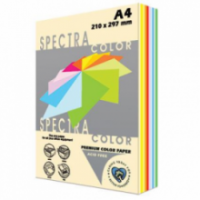 Χαρτόνι SPECTRA Α4 160γρ 125φ RAINBOW 10 χρώματα