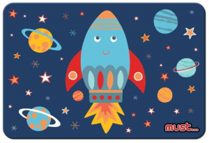 Must Σουπλά Παιδικό 43x29cm Space Rocket 000584676