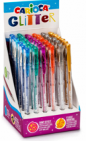 Carioca Στυλό glitter Rollerball 1.0mm 42166 Διάφορα Χρωματα
