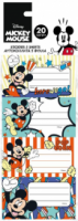 Ετικέτες Αυτοκόλλητες Disney Mickey Mouse 20 Τμχ. 5 Φύλλα 000563180
