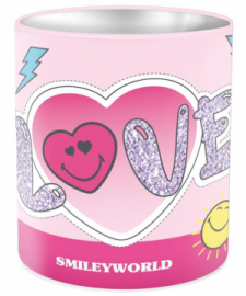 Μολυβοθήκη Σχολική  Smiley Wοrld Μεταλλική 10x11 εκ 000504966