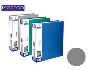 Metron Ντοσιέ Σουπλ με 80 Διαφάνειες για Χαρτί A4 907.80GY