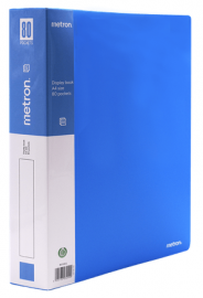 Metron Ντοσιέ Σουπλ με 80 Διαφάνειες για Χαρτί A4 907.80L