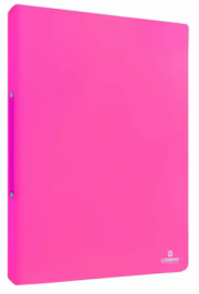 FLUO Κλασέρ Logigraf PP για 17x25 2cm 2 Κρίκους Φουξ 07-17-01-10