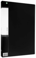 BASIC Nτοσιέ με Σούστα Α4 σε 4 χρώματα - Mαύρο 07-21-01-06