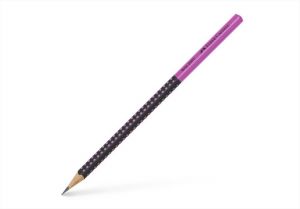 Μολύβι Grip Faber Castell 2001 Δίχρωμο Μαύρο/Ροζ 517011