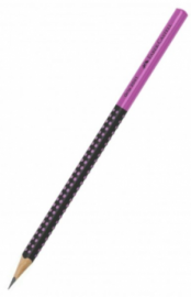 Μολύβι Grip Faber Castell 2001 Δίχρωμο Μαύρο/Ροζ 517011